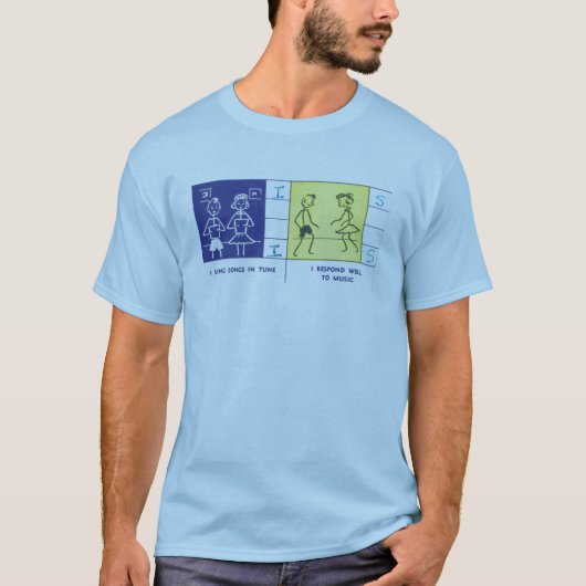 Kindergarten-rapportkaart T-shirt (Voorkant)