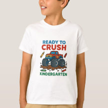 Kindergarten Ready! Fun School T-Shirt for Kids