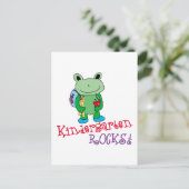 Kindergarten Rocks Briefkaart (Staand voorkant)