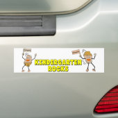 Kindergarten Rocks Bumpersticker (Op auto)