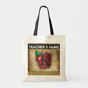 Kindergarten Rocks gestileerd Leraar Tote Bag