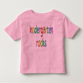 Kindergarten Rocks - Pencil Kinder T-Shirt (Voorkant)