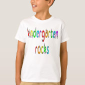 Kindergarten Rocks - Pencil Kinder T-Shirts (Voorkant)