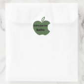 Kindergarten Rocks Ronde Sticker (Tas)