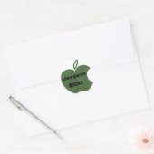 Kindergarten Rocks Ronde Sticker (Envelop)