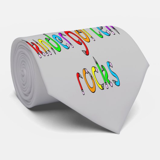 Kindergarten Rocks - Stropdas van het Potlood (Opgerold)