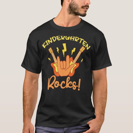 Kindergarten Rocks T-shirt (Voorkant)