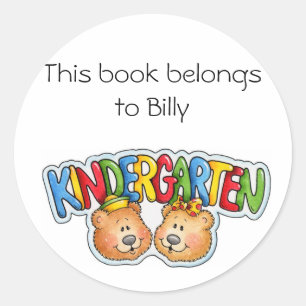 Kindergarten Ronde Sticker