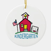 KINDERGARTEN SCHOOL KERAMISCH ORNAMENT (Voorkant)