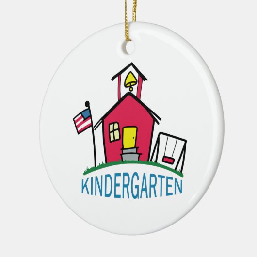 KINDERGARTEN SCHOOL KERAMISCH ORNAMENT (Links)