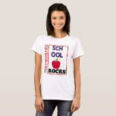 Kindergarten School Rocks T-Shirt (Voorkant volledig)