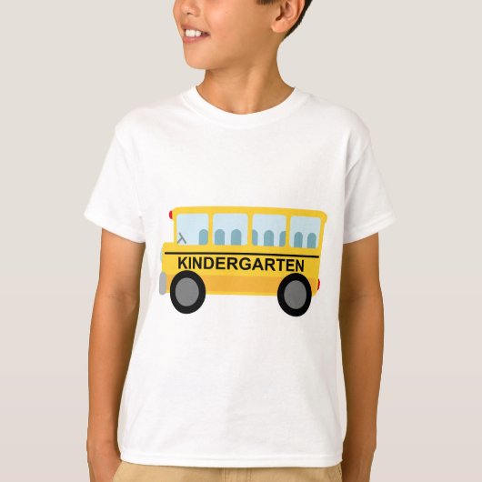 Kindergarten (schoolbus) Gift T-shirt (Voorkant)