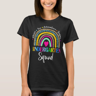 Kindergarten Squad Funny Back To School Kids Child T-shirt