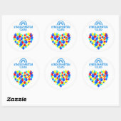Kindergarten Squad Ronde Sticker (Vel)