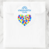 Kindergarten Squad Ronde Sticker (Tas)