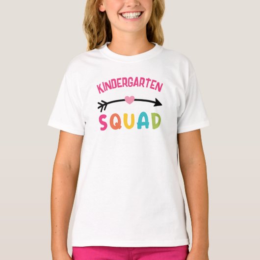 Kindergarten Squad T-shirt (Voorkant)