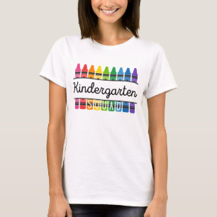 Kindergarten Squad Teacher T-shirt