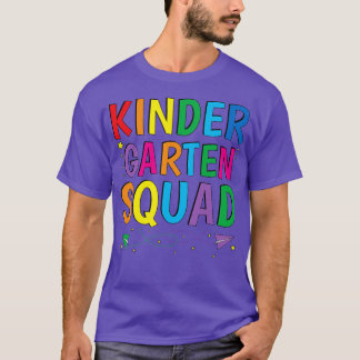 Kindergarten Squad terug naar school PreK T-shirt