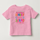 Kindergarten Squad Toddler T-shirt (Voorkant)