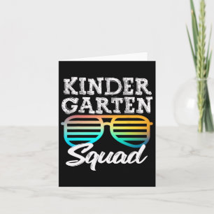 Kindergarten Sungles Fun Kinder Terug naar school Kaart