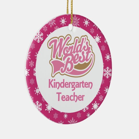 Kindergarten Teacher Ornament (Rechts)