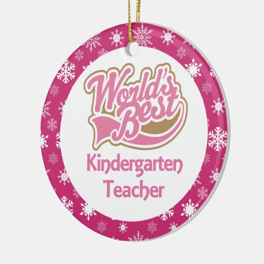 Kindergarten Teacher Ornament (Links)