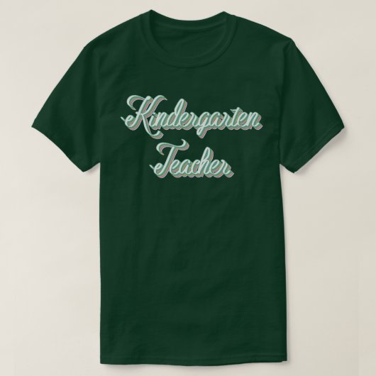 Kindergarten Teacher Premium T-Shirt (Design voorkant)