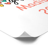 Kindergarten Terug naar school Regenboog Gepersona Poster (Hoek)