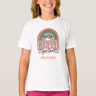 Kindergarten Terug naar school Regenboog Gepersona T-shirt