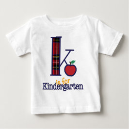 Kindergarten Top K is voor Shirt Kindergarten