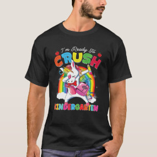 Kindergarten Unicorn terug naar school Kind G T-shirt