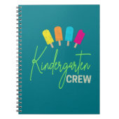 Kindergarten voor kleuterschool Vintage Notitieboek (Voorkant)