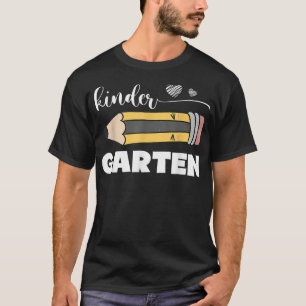 Kindergarten Voorschoolse leraar Onderwijs Babysit T-shirt