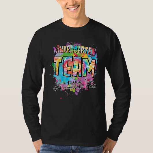 Kindergartenteam als een normaal team, maar veel c t-shirt (Voorkant)