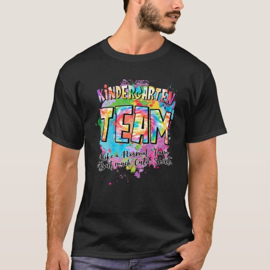 Kindergartenteam als een normaal team, maar veel c t-shirt (Voorkant)