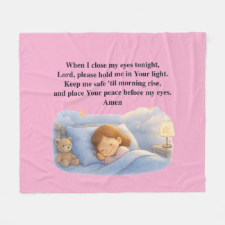Kindergebed Fleece Deken