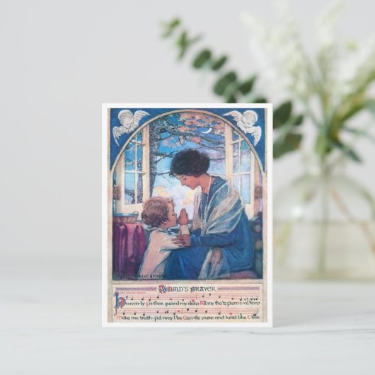 Kindergebed, Jessie Willcox Smith Briefkaart (Staand voorkant)