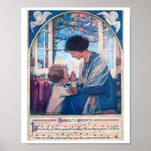 Kindergebed, Jessie Willcox Smith Poster