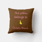 Kindergebed - kussens (Achterkant)