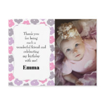 Kindergeboortedag Foto Foto: Roze Paars