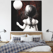 Kindergeluiden Canvas Afdruk (Insitu (Slaapkamer))