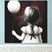 Kindergeluiden Canvas Afdruk (Insitu (Houten vloer))