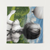 Kindergeluiden Wandkleed (Voorkant (horizontaal))
