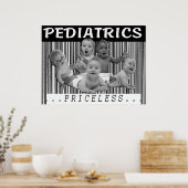 KINDERGENEESKUNDE - ONBETAALBAAR BARCODE POSTER (Keuken)