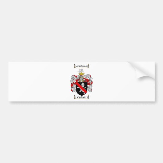 KINDERGEZIN - KINDERKOOL VAN WAPENS BUMPERSTICKER (Voorkant)