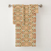 Kinderhanddoek en washandje set met speelse  bad handdoek (Insitu)