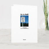 Kinderhonden Kerstkaart Feestdagen Kaart (Achterkant)