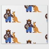 Kinderillustratie Cadeaupapier (Vlak)