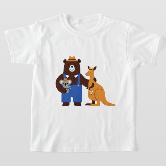 Kinderillustratie T-shirt (Laagn)