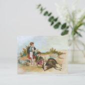 Kinderjacht in Schotland Briefkaart (Staand voorkant)